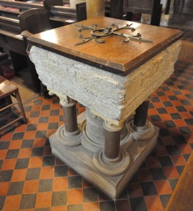 Purbeck Marble Font